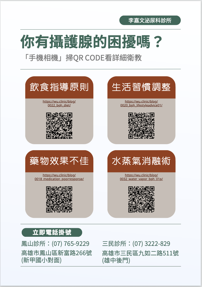 攝護腺水蒸氣消融術的第2張圖片